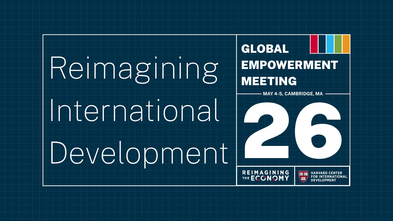 GEM26 — What "Reimagining International Development" Signals About the Field's Direction